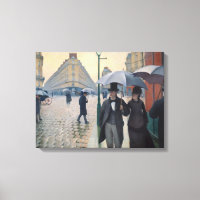 Paris Street Rainy Day by Gustave Caillebotte