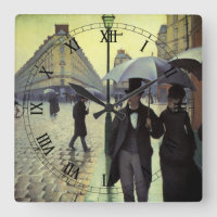 Paris Street Rainy Day by Gustave Caillebotte