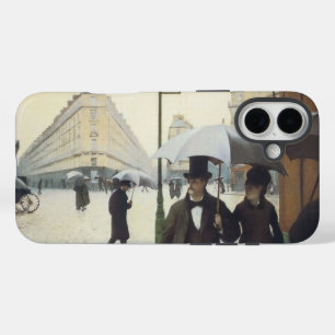Paris Street Rainy Day iPhone 16 Plus Case