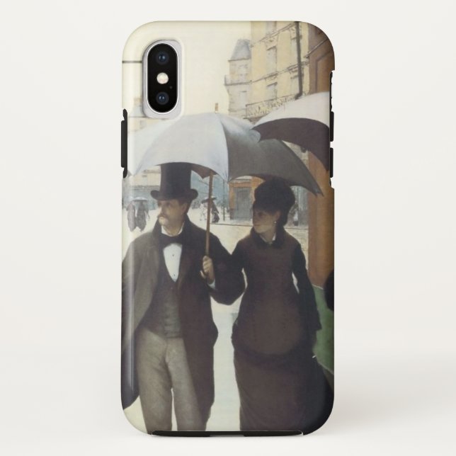 Paris Street, Rainy Day Case-Mate iPhone Case (Back)