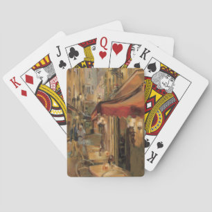 Paris Street Scene Playing Cards