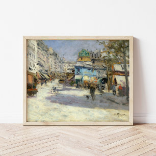 Paris Streets   Louis Abel-Truchet Poster