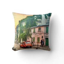 Paris sunset cushion