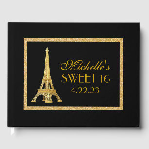 Paris Sweet 16 Gold Parties scintillant Livre d'in