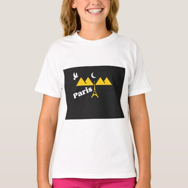 Paris T-Shirts For women'' (Front)