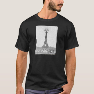 Paris, Texas Eiffel Tower Drawing T-Shirt