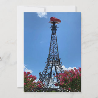 Paris, Texas Flat Thank You Card