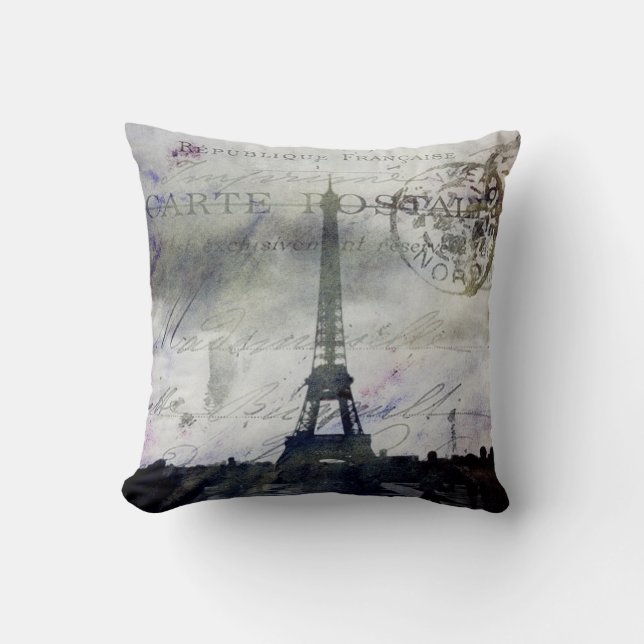 Paris texturisé dans le coussin de lavande (Recto)