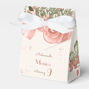 Paris theme french birthday party favor box