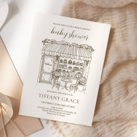 Paris Theme French Patisserie Baby Shower