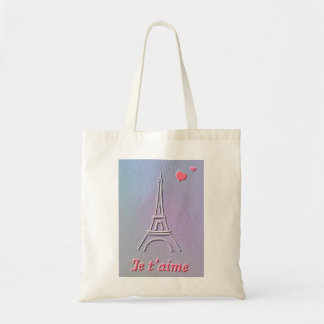 Paris theme Tote bag