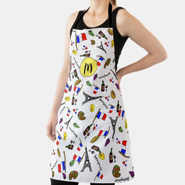 Paris Themed Apron (Insitu)