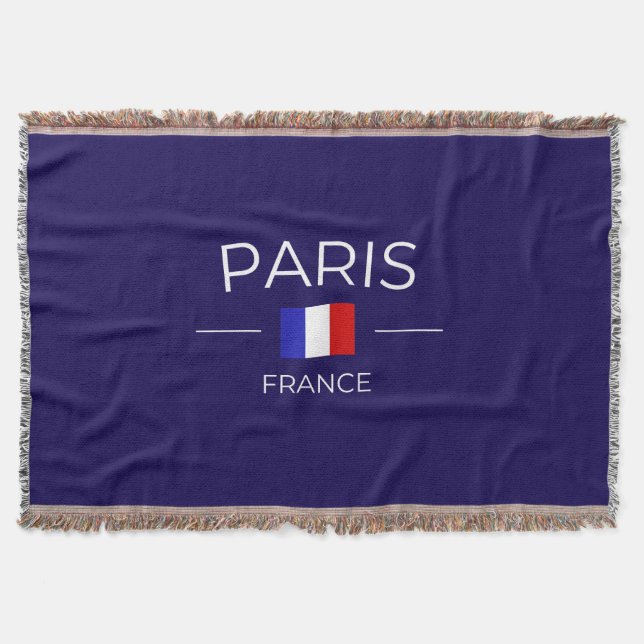 Paris Throw Blanket (Front)