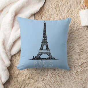 Paris Throw Pillow