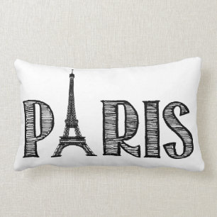Paris Throw Pillow