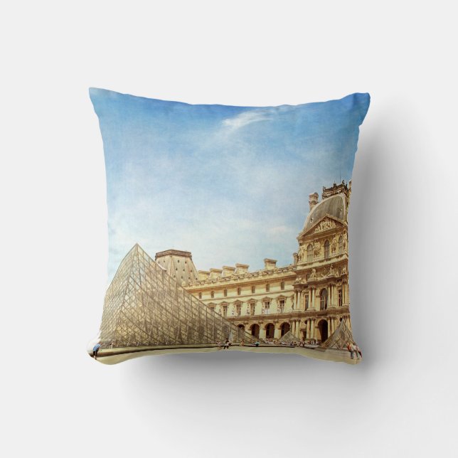 Paris Throw Pillow (Front)