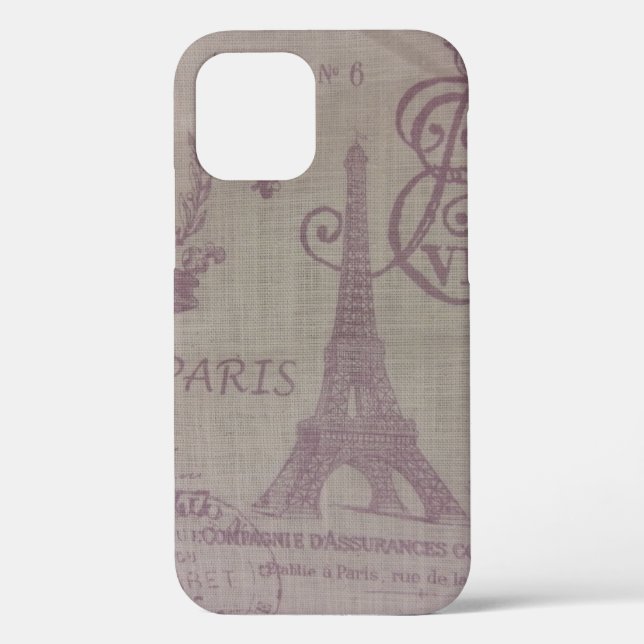 Paris - Tour Eiffel Coque-Mate coque iphone (Verso)