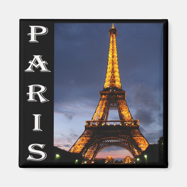 Paris Tour Eiffel Magnet (Devant)