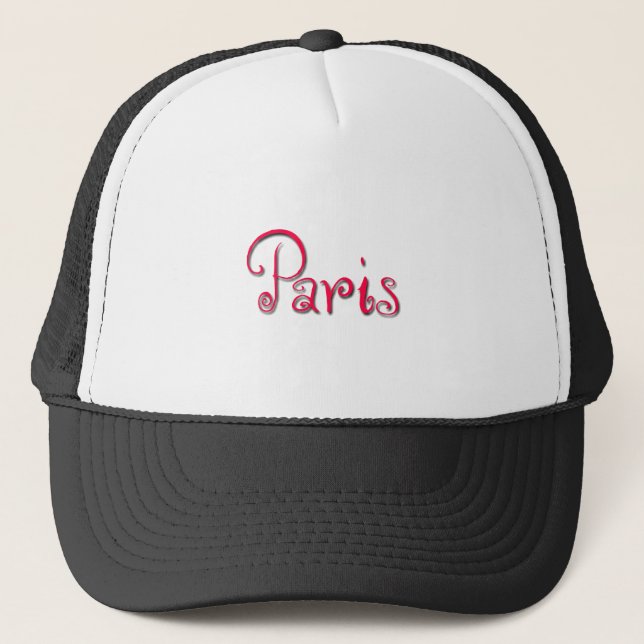 Paris Trucker Hat (Front)