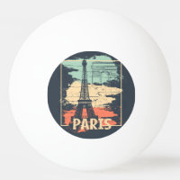 Paris typography: abstract Eiffel poster.