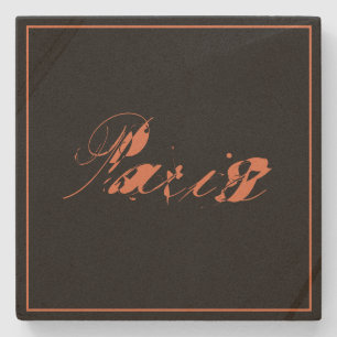 Paris - Vermilitia Stone Coaster