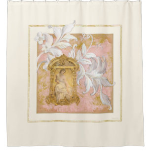 Paris Versaille Palace Rococo Baroque Pink Gold