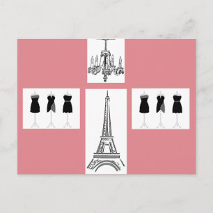 Paris Ville Lumière Tour Eiffel Carte Postale Fran