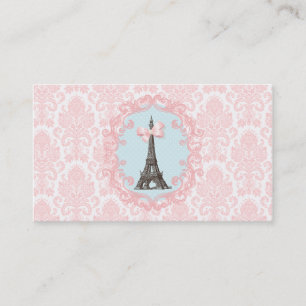 Paris Vintage Calling Card