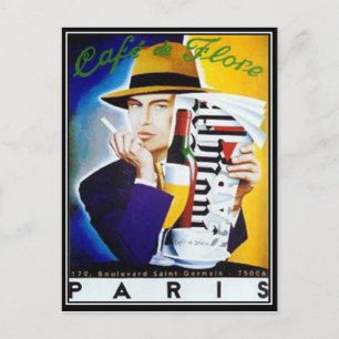 Paris Vintage Postcard