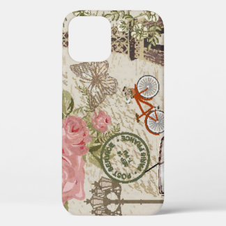 Paris Vintage: Postcard Style iPhone 12 Case