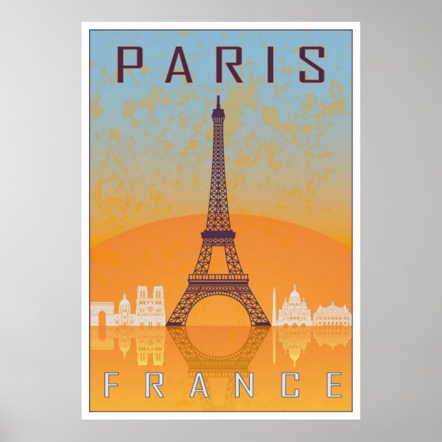 Paris vintage poster (Devant)
