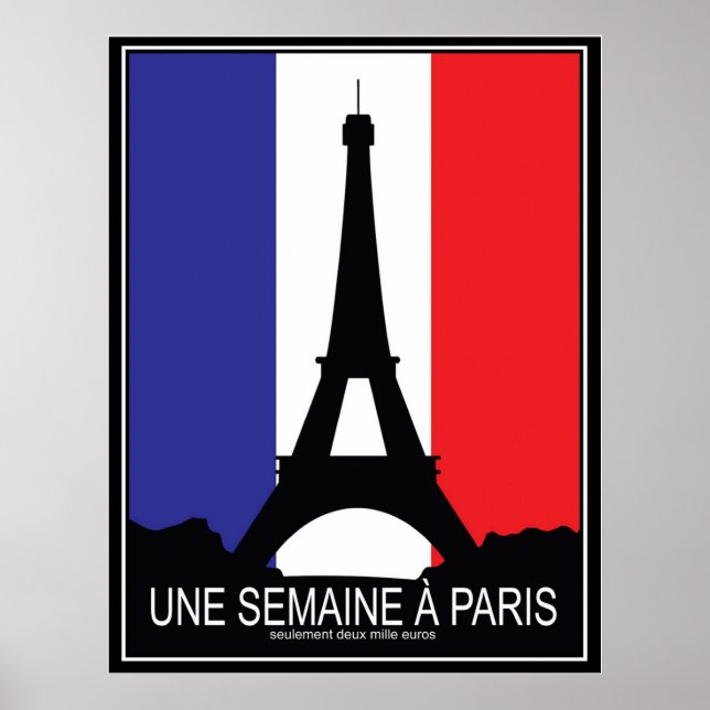 Paris Vintage Poster (Front)