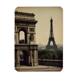 Paris vintage poster magnet
