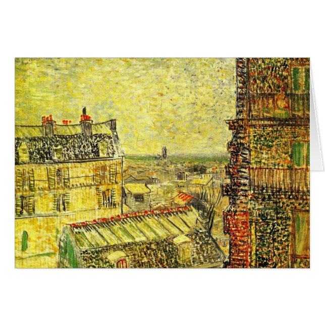 Paris Vue depuis la chambre de Vincent par Vincent (Devant horizontal)