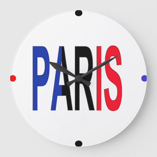 Paris Wall Clock (Front)