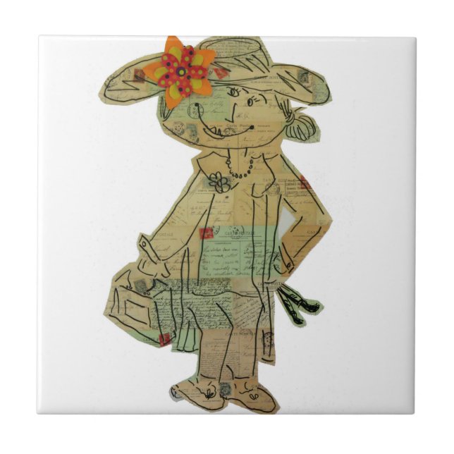 Paris Window Shopper Tile (Front)