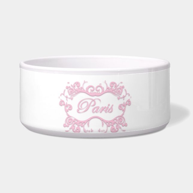 Paris with Scrolls pink (Front)