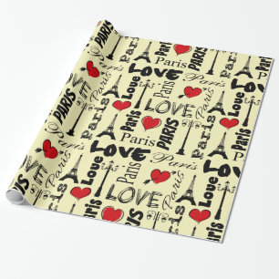 Paris Wrapping Paper