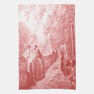 Parisian Afternoon Kitchen Towel