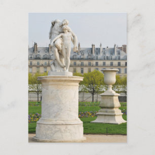Parisian architecture postcard