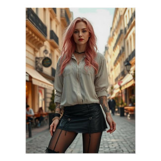 Parisian beauty poster