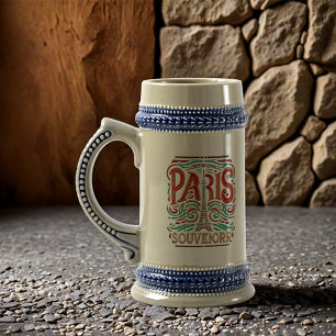Parisian Bloom Love Symphony Stein Mug