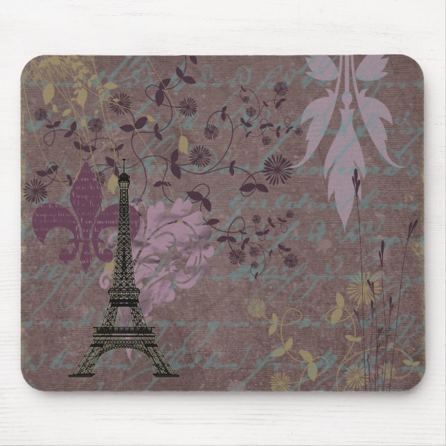 Parisian Bohemian Mouse Pad (Front)