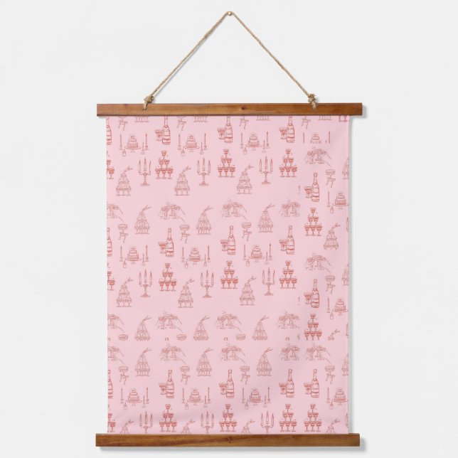 parisian chic hanging tapestry (Front)