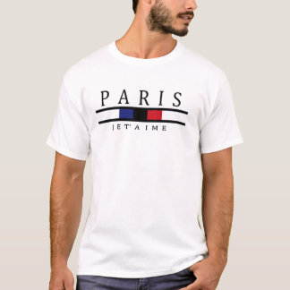 Parisian Chic - Letter and Stripe Men's Top
