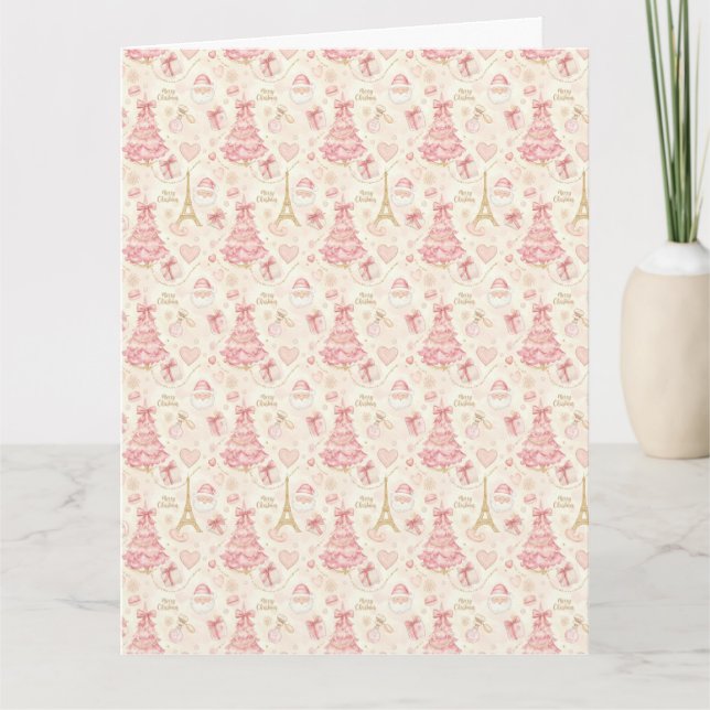 Parisian Coquette Christmas Card (Front)