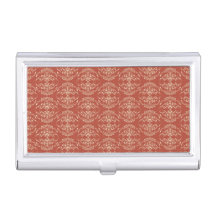 Parisian Damask Pattern Business Card Holder