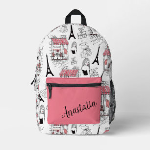 Parisian Daydream Backpack — Customizable Style
