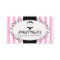 Parisian Pink Stripes Cupcake Cake Bakery