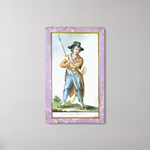 Parisian Sans-culotte Canvas Print